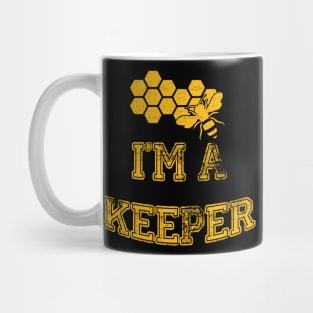 Funny Beekeeper I'm a Keeper Mug